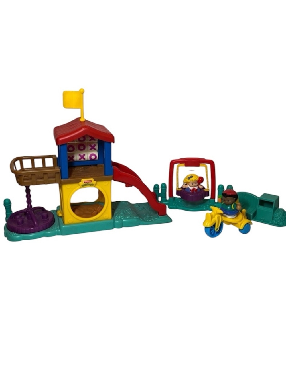 LITTLE PEOPLE Fun Sounds Playground
Bonus bench!
Vintage 2003
FISHER price